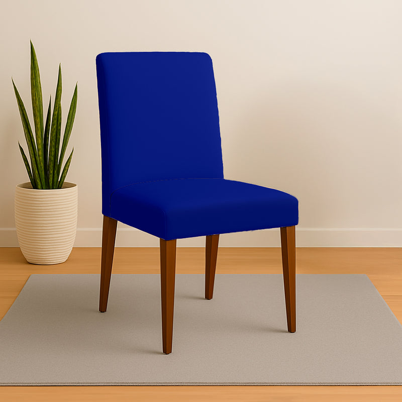 Capa para Cadeira de Jantar - Azul Royal